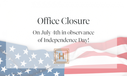 Office Closure - 4th of July