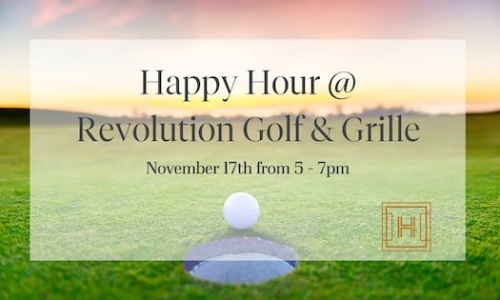 Happy Hour at Revolution Golf & Grille  Cover Image