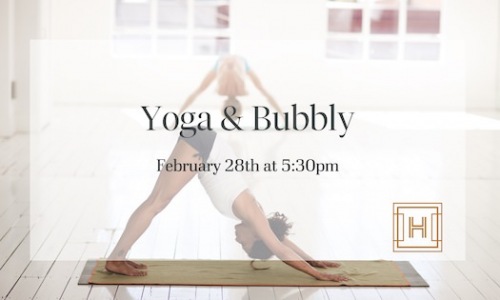 Yoga & Bubbly