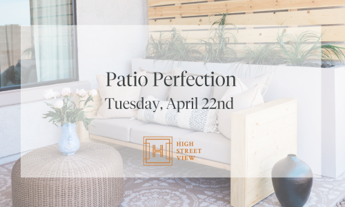 Patio Perfection Cover Image Patio Perfection Cover Image
