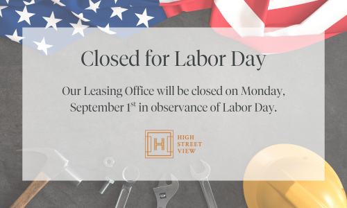 Closed for Labor Day