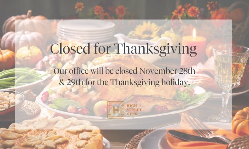 Closed for Thanksgiving Cover Image