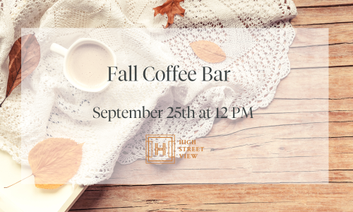 Fall Coffee Bar 