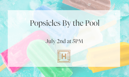 Popsicles By the Pool