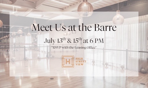 Meet Us at the Barre