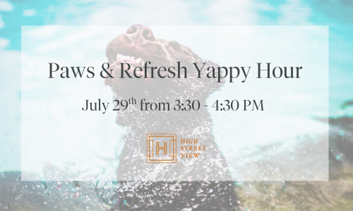 Paws & Refresh Yappy Hour Paws & Refresh Yappy Hour