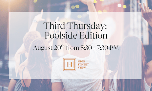Third Thursday: Poolside Edition